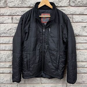 Free Country Men's Quilted Black Puffer Jacket